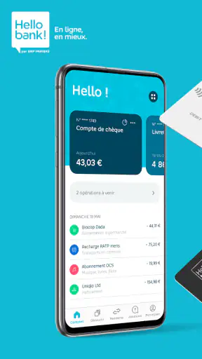 Hello bank! par BNP Paribas screenshot 1