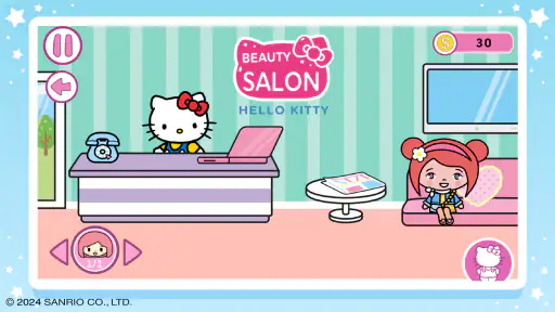 Hello Kitty : Salon de beauté screenshot