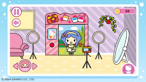 Hello Kitty : Salon de beauté screenshot