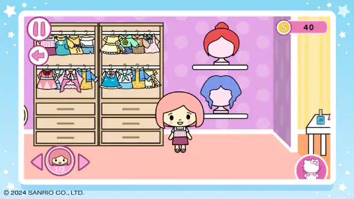 Hello Kitty : Salon de beauté screenshot