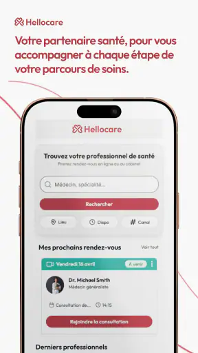 Hellocare : Santé & RDV screenshot 1