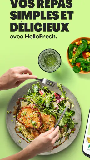 HelloFresh, repas frais & bons screenshot 1