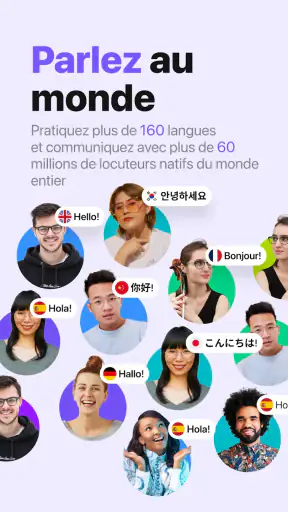 HelloTalk: Apprendre la langue screenshot 1