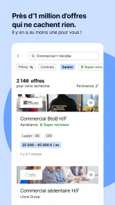 Hellowork : Recherche d'Emploi screenshot