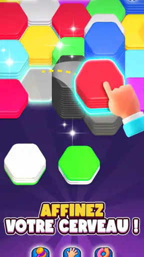 Hexa Sort screenshot 1