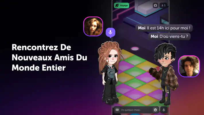 Highrise: Avatar, Tchat & Jeu screenshot 1