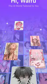 HiWaifu : ami IA et hub Waifu screenshot