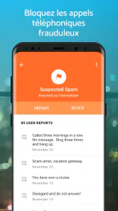 Hiya - Affichage ID et blocage screenshot