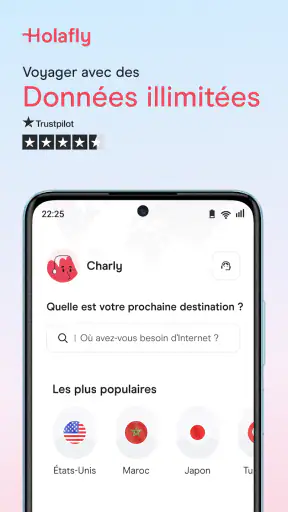 Holafly : eSim pour voyager screenshot 1