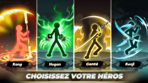 Homme-bâton contre monstre screenshot