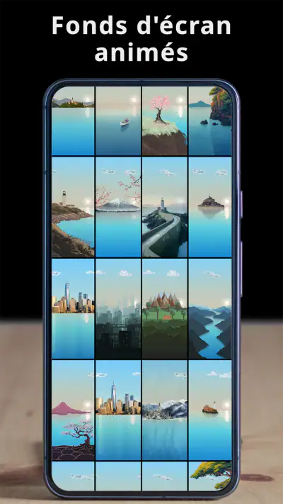 Horizon Fonds D'écran Animés screenshot 1