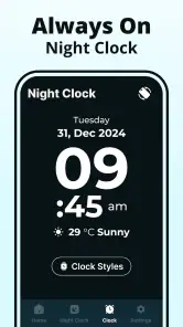 Horloge Digitale Alarme Réveil screenshot