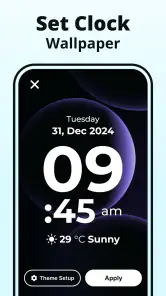 Horloge Digitale Alarme Réveil screenshot