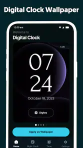 Horloge Digitale Alarme Réveil screenshot