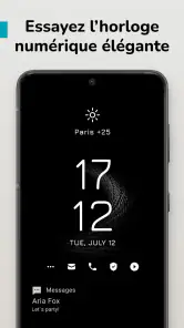 Horloge Fond d'Écran AMOLED screenshot