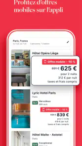 Hotels.com: Hôtels et Voyage screenshot