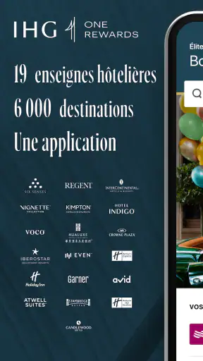 Hôtels IHG & Récompenses IHG screenshot 1