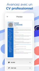 IA Constructeur de CV PDF screenshot