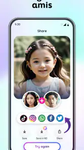 A quoi ressemblera mon bébé IA screenshot