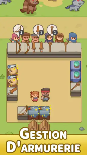 Idle Magasin D'armes screenshot 1