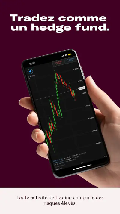 IG : Investissez et Tradez screenshot 1