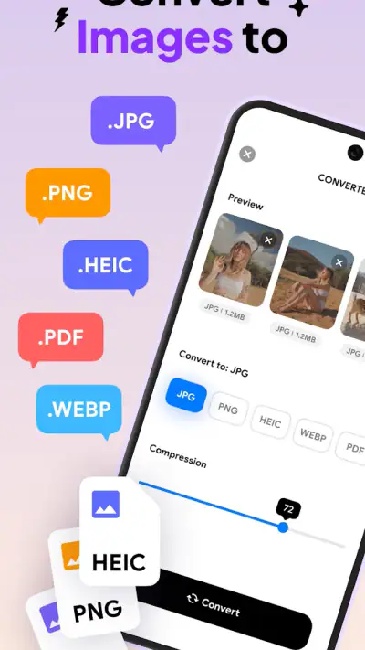 Image Converter - HEIC to JPG screenshot 1