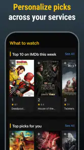 IMDb Films & TV screenshot