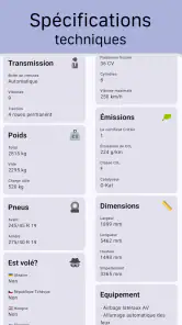 Immatriculation du véhicule screenshot