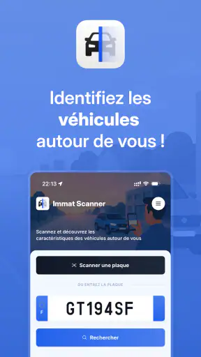 Immatriculation Scanner screenshot 1