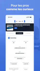 Immatriculation Scanner screenshot