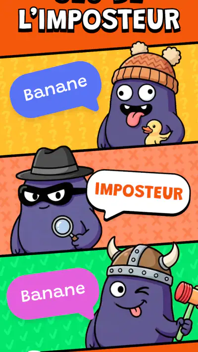 Imposteur - Qui est l'espion ? screenshot 1