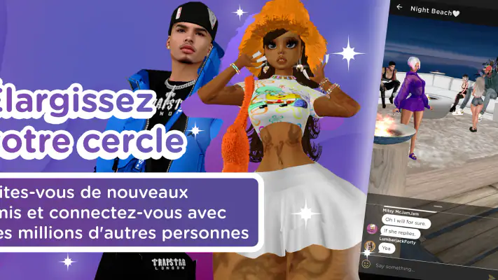 IMVU : Chat social et avatar screenshot 1
