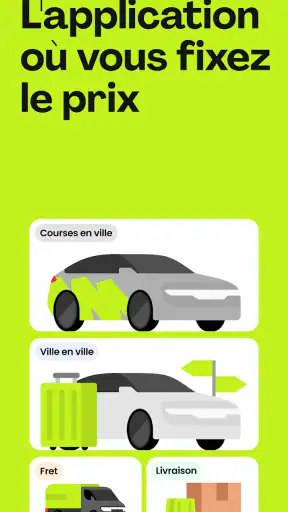 inDrive: Trajets à vos prix screenshot 1