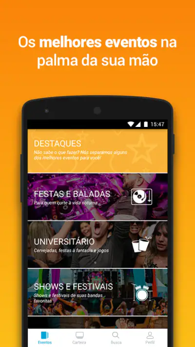 Ingresse - Ingressos e Eventos screenshot 1