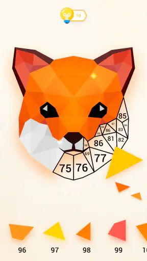 inPoly: Jeu de Puzzle Poly Art screenshot 1