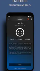 Insekten Lebensmittel Scanner screenshot