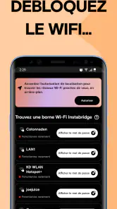 Instabridge: Carte Wi-Fi screenshot