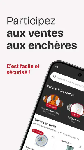 Interencheres enchère en ligne screenshot 1
