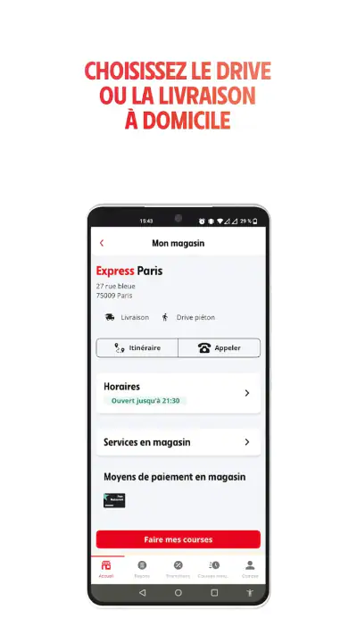 Intermarché – courses en ligne screenshot 1