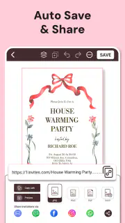 Invitation Maker & Event RSVP screenshot 8