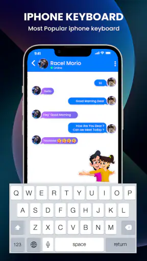 iPhone Keyboard screenshot 1