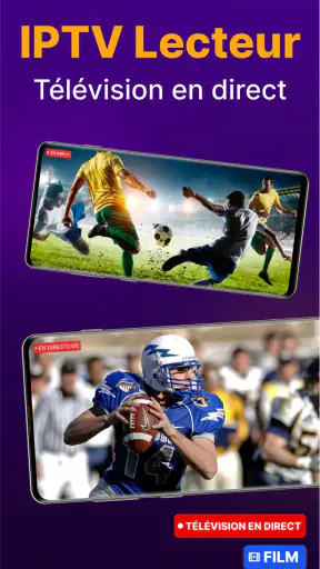 IPTV Lecteur - TV en direct screenshot 1