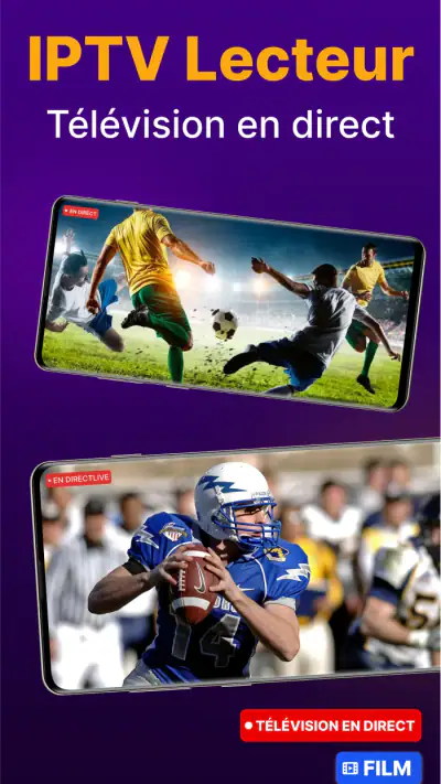 IPTV Lecteur - TV en direct screenshot 1