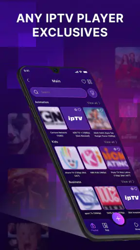 IPTV Player, Live TV screenshot 1