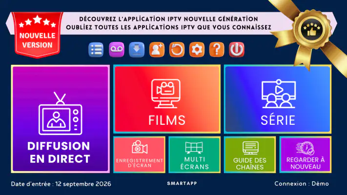 IPTV Smart Pro: TV en Direct screenshot 1