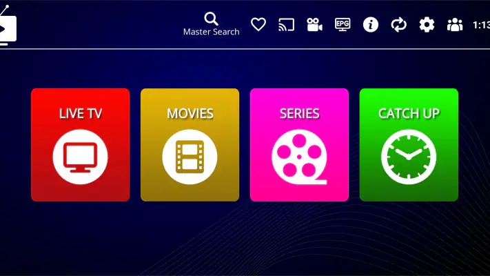 IPTV Stream Player : Watch TV screenshot 1