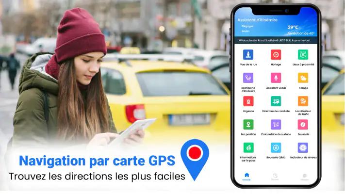 Itinéraire Carte La navigation screenshot 1