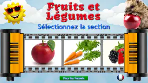 Je découvre: fruits et légumes screenshot 1