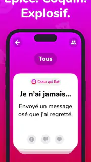 Je N'ai Jamais - Jeux Soiree screenshot 4