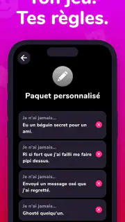 Je N'ai Jamais - Jeux Soiree screenshot 6